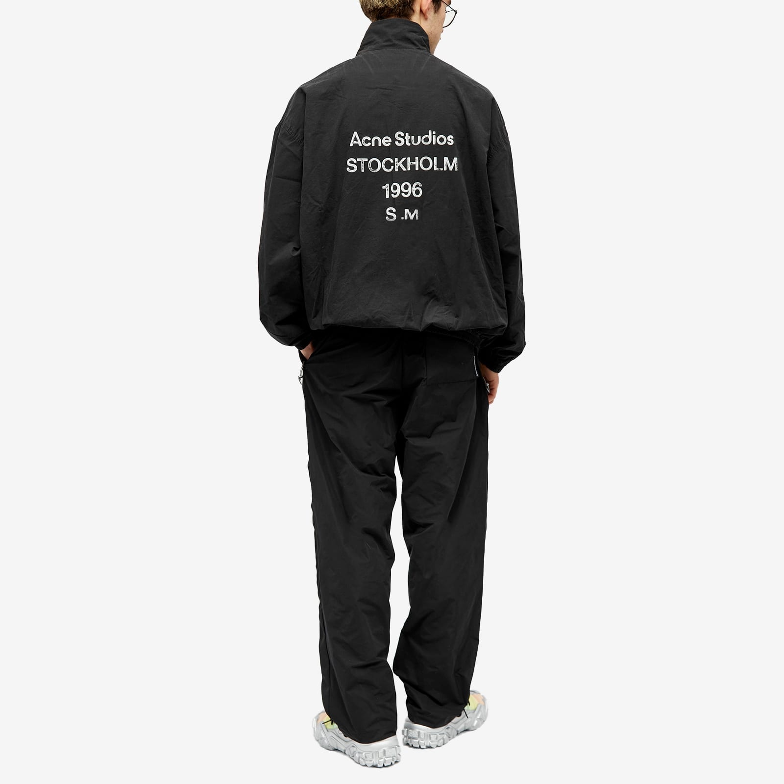 Acne Studios ナイロンジャケット 1996 Acne Studios 1996 Logo Embroidered Cotton & Recycled Nylon