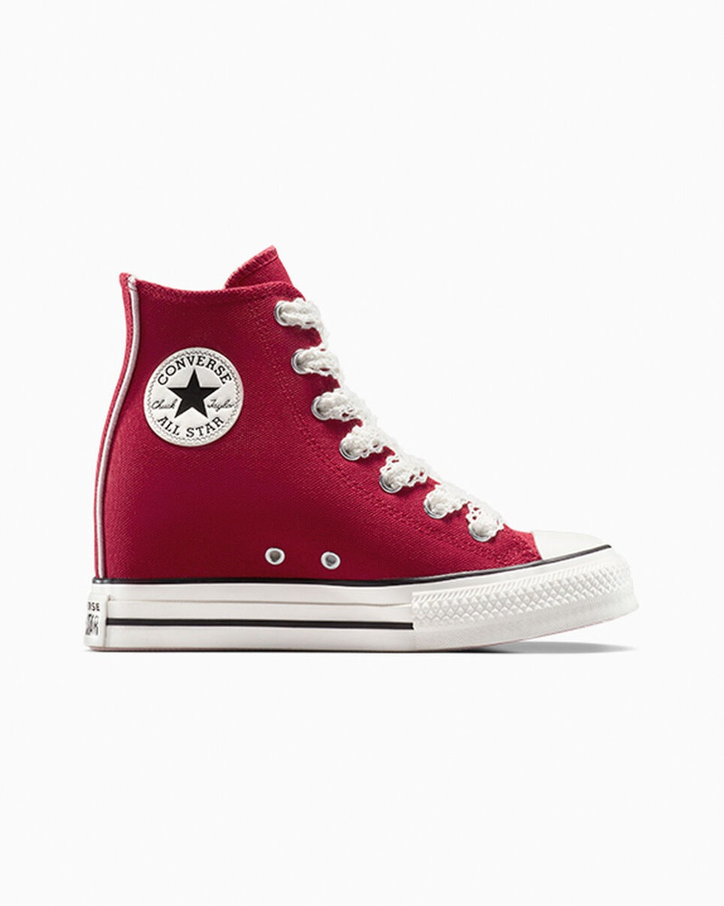 Chuck Taylor All Star Wedge Platform Crochet Laces - 1