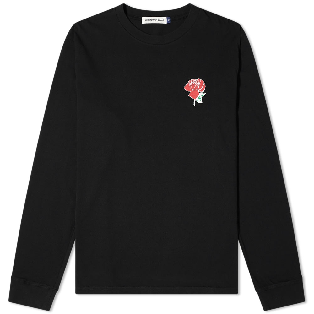 Undercover Long Sleeve Withdrawl Rose Tee - 1