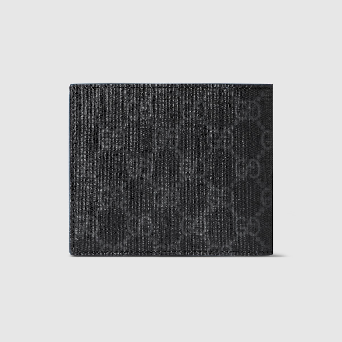 Blue interior GG bi-fold wallet - 5