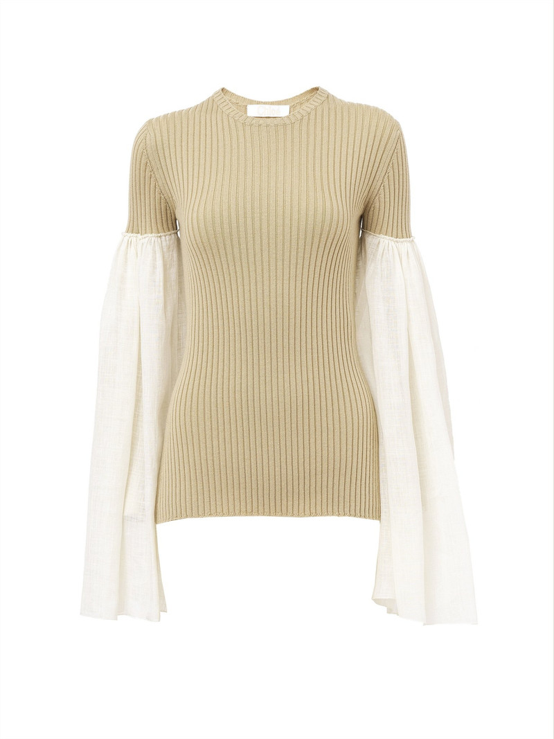FITTED WIDE-SLEEVE TOP 1