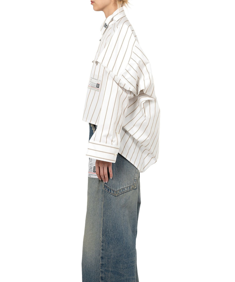 Asymmetric Stripe Shirt 5
