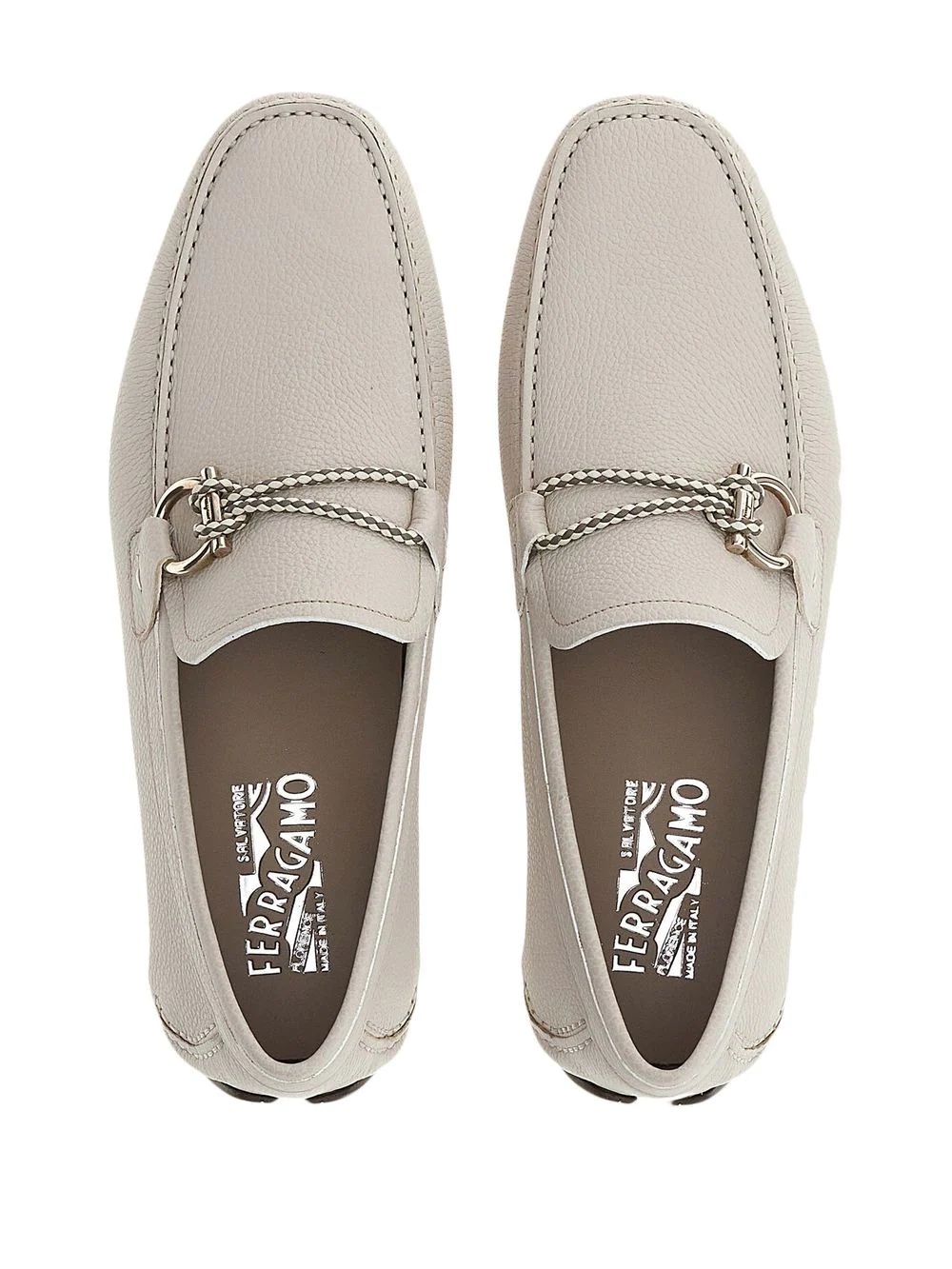 Driver Gancini-ornament loafers - 4