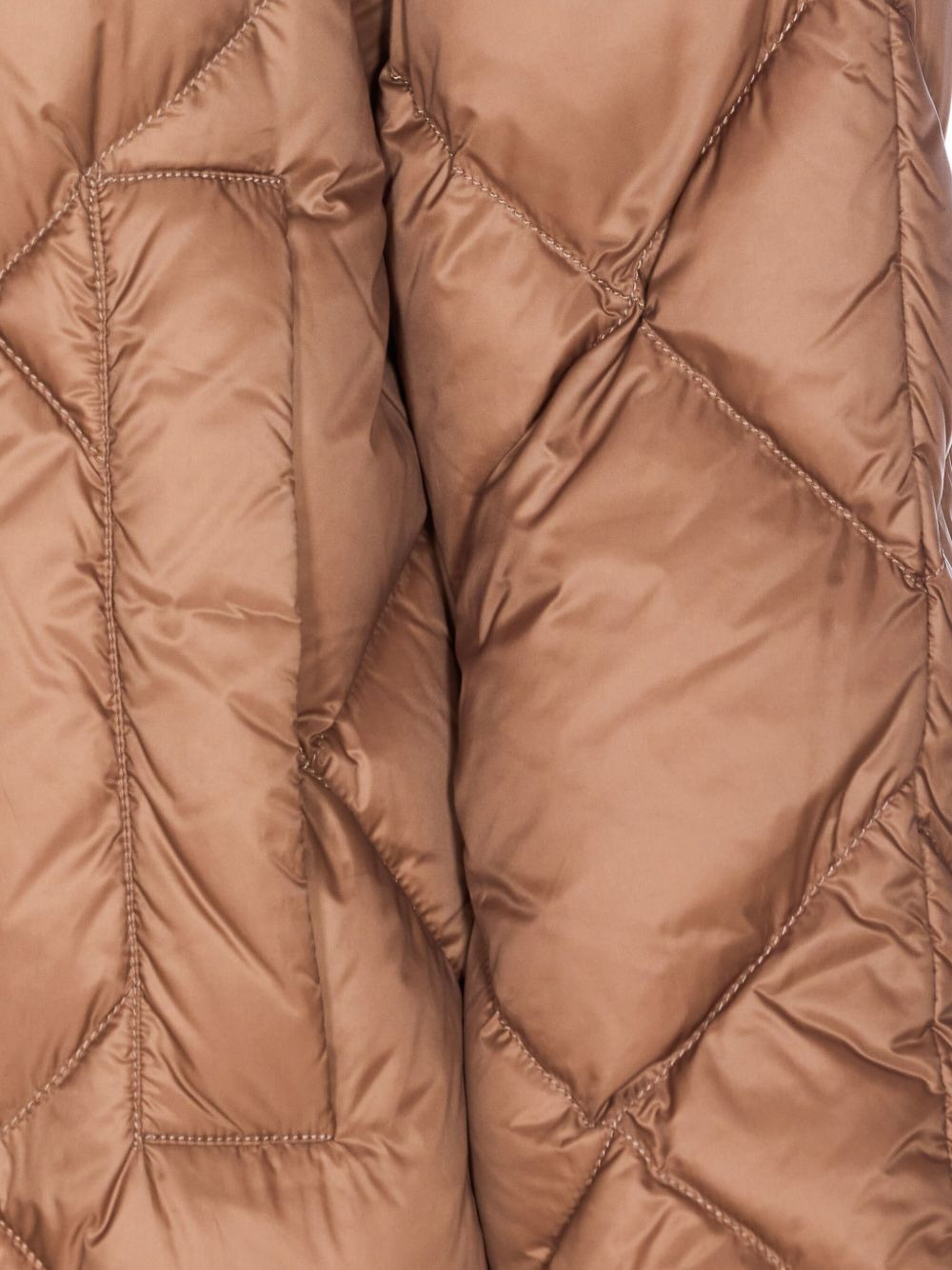 Trefe quilted hooded down jacket - 3