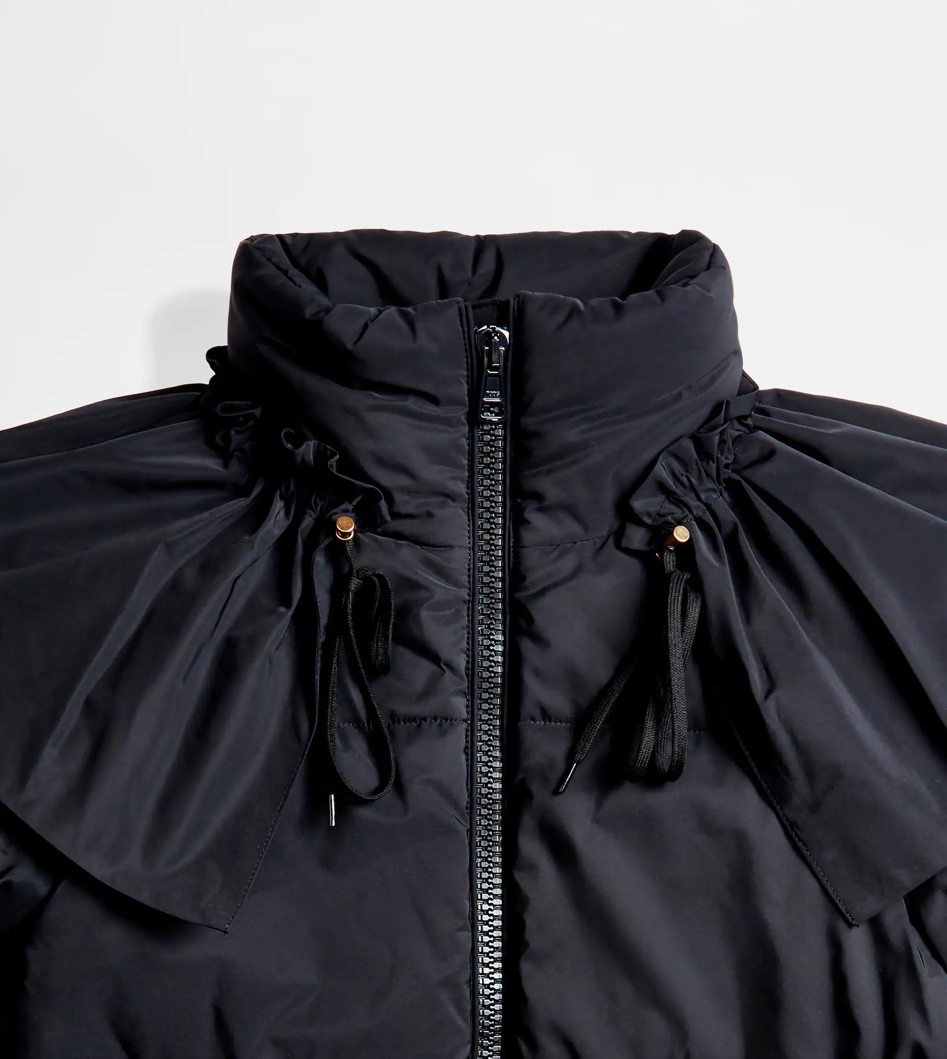PADDED BOMBER JACKET - BLACK - 3