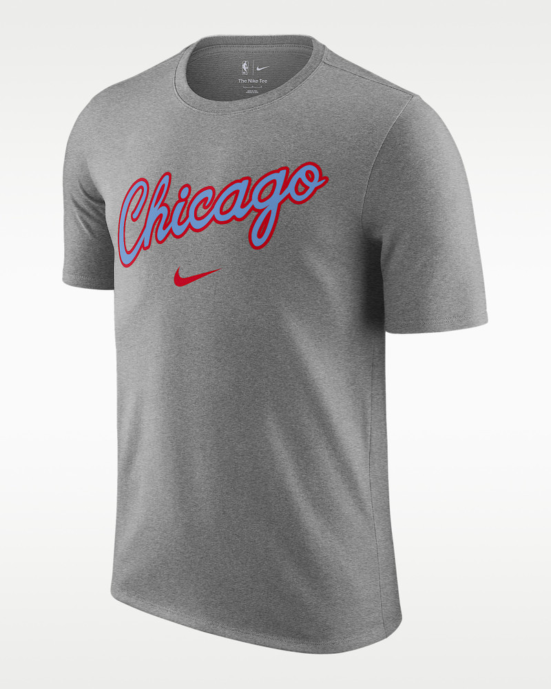 Chicago Bulls Essential City Edition Men's Nike NBA T-Shirt 1