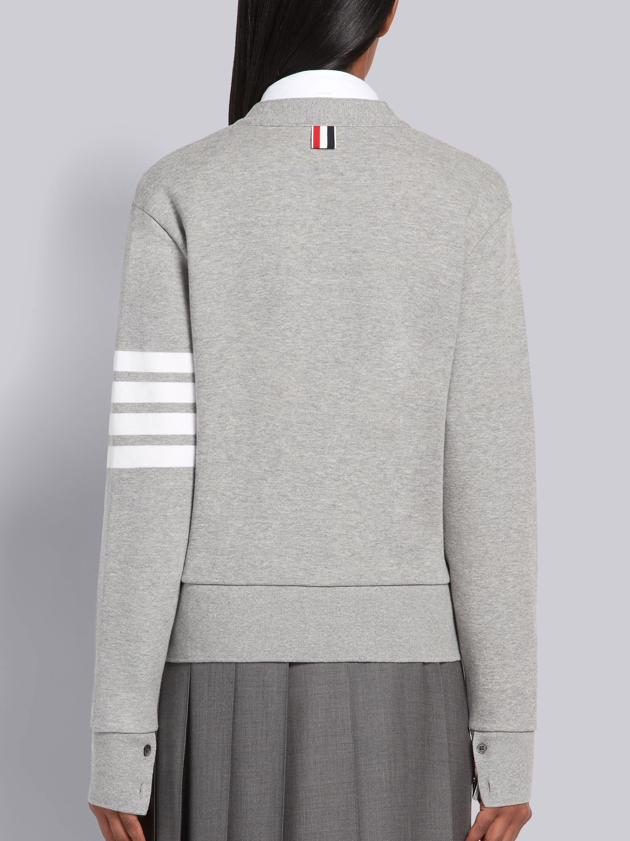 4-Bar stripe cardigan - 3