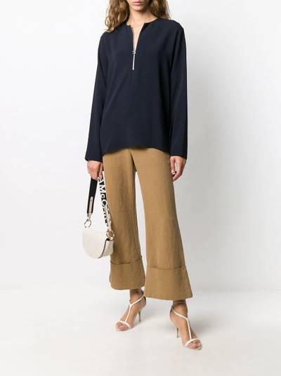 Stella McCartney zipped long-sleeved top outlook