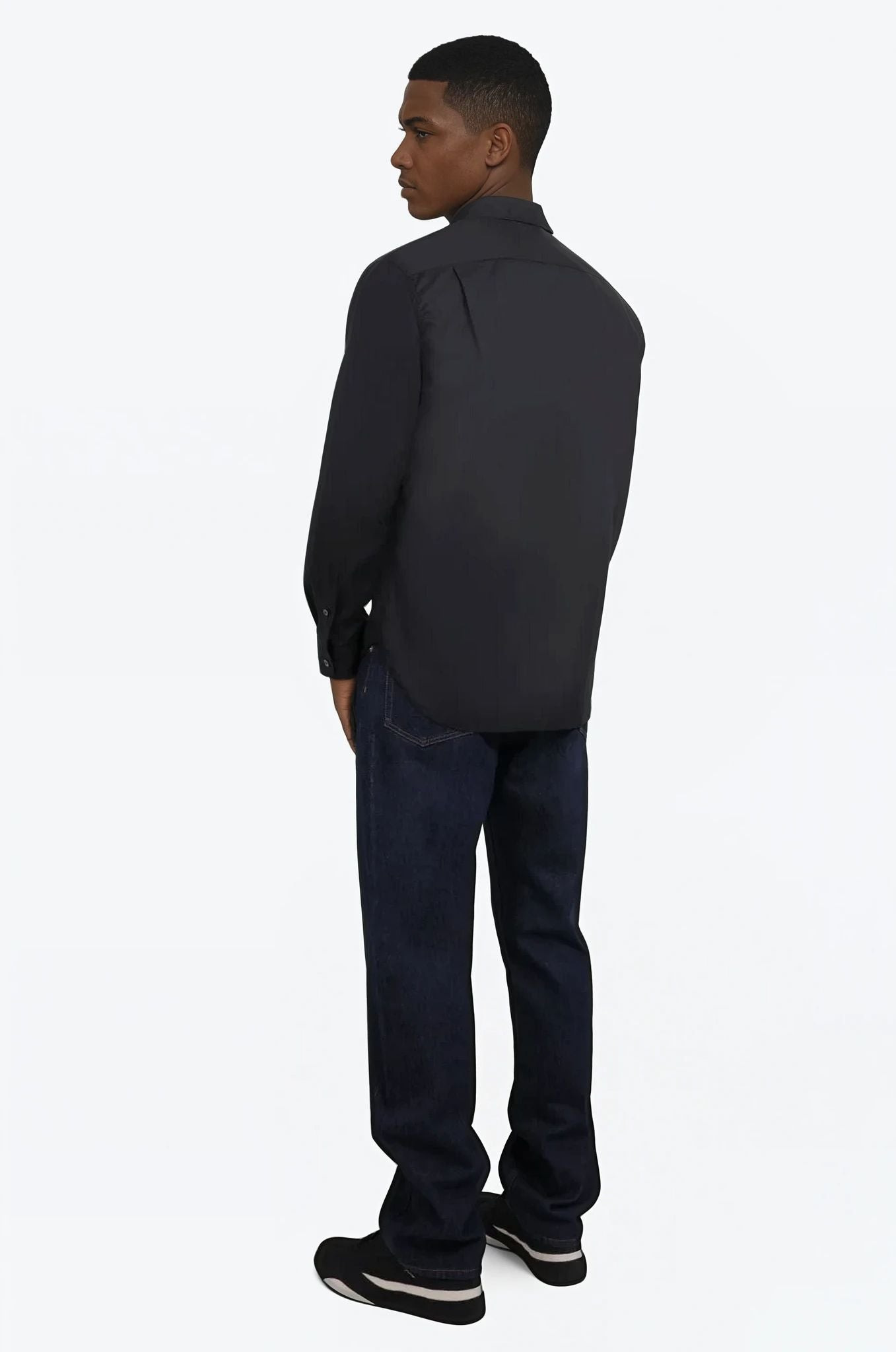 COTTON SHIRT | BLACK - 3