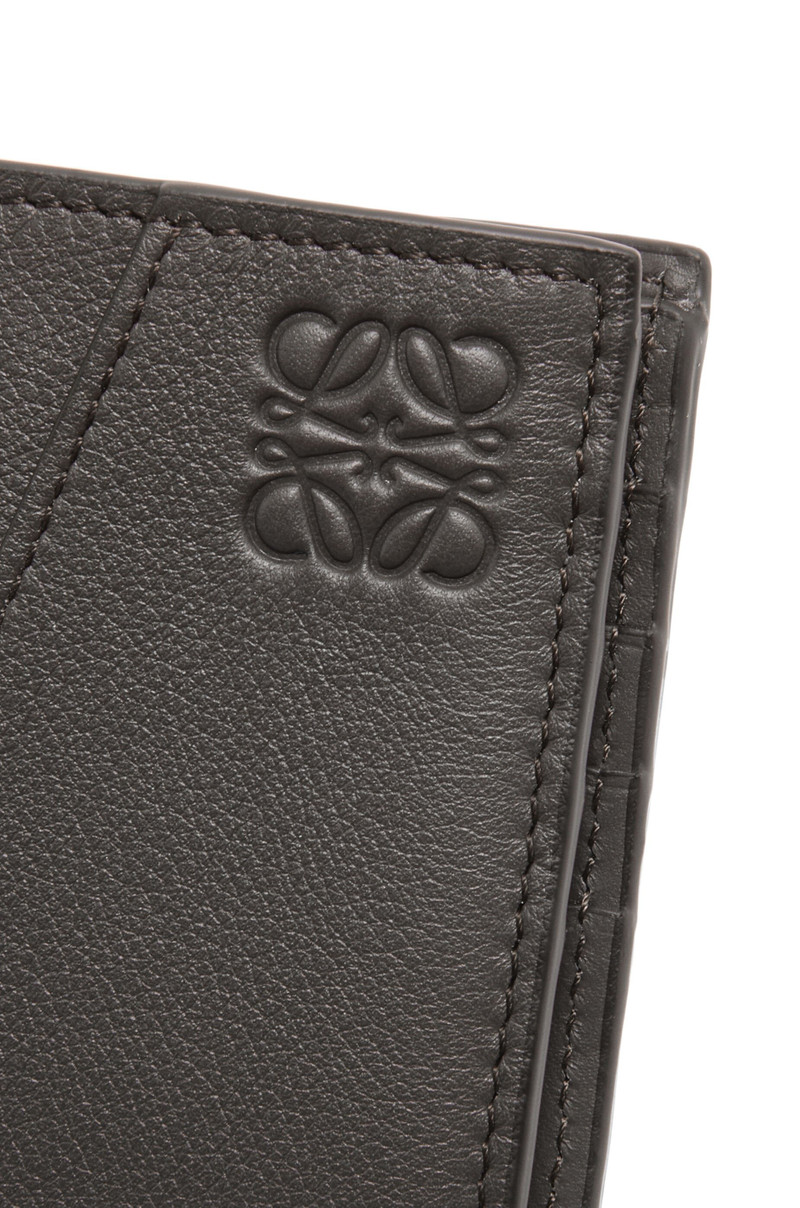 Puzzle bifold wallet in classic calfskin 5