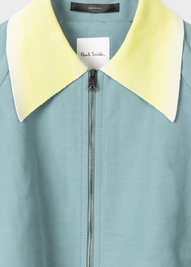 Paul Smith Linen-Blend Short Coat outlook