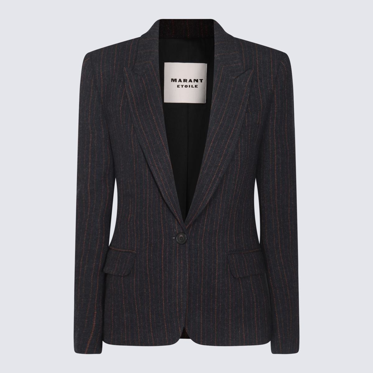 Isabel Marant Étoile Dark Grey Wool Blazer - 1