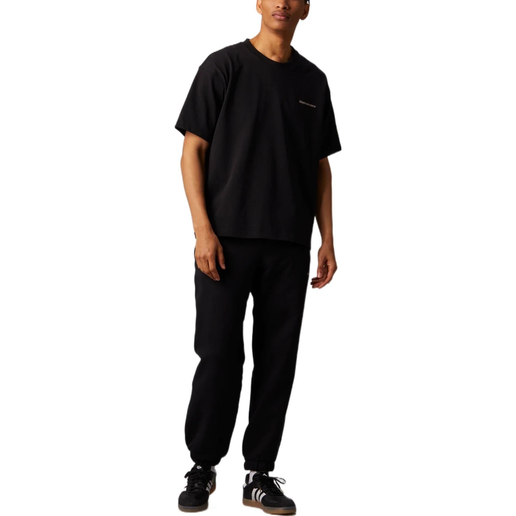 adidas originals x Pharrell Williams Crossover Solid Color Lacing Bundle Feet Sports Pants/Trousers/ - 4