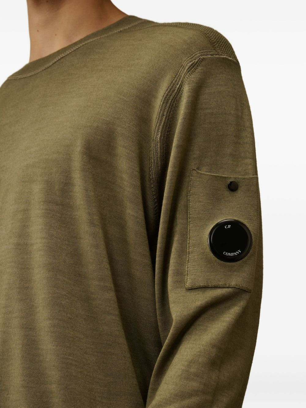 lens-pocket sweater - 5