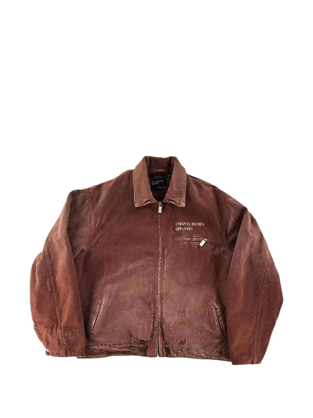 logo-print bomber jacket - 1