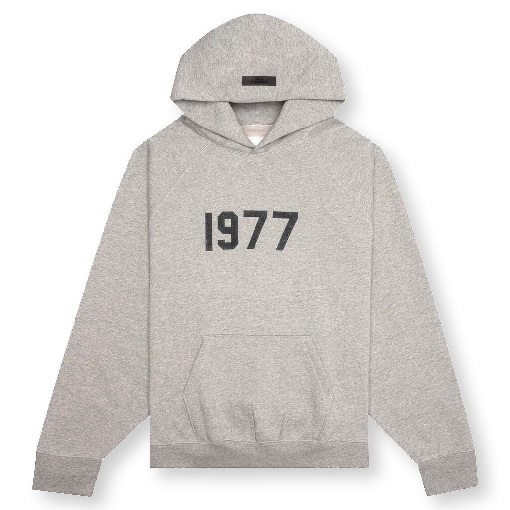 FEAR OF GOD ESSENTIALS HOODIE - DARK OATMEAL - 1