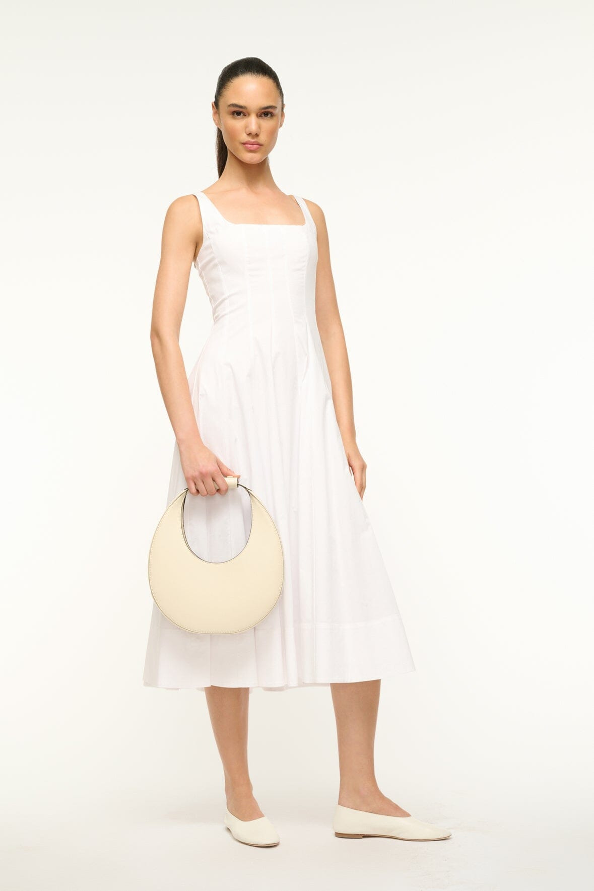 STAUD MOON BAG | CREAM - 2