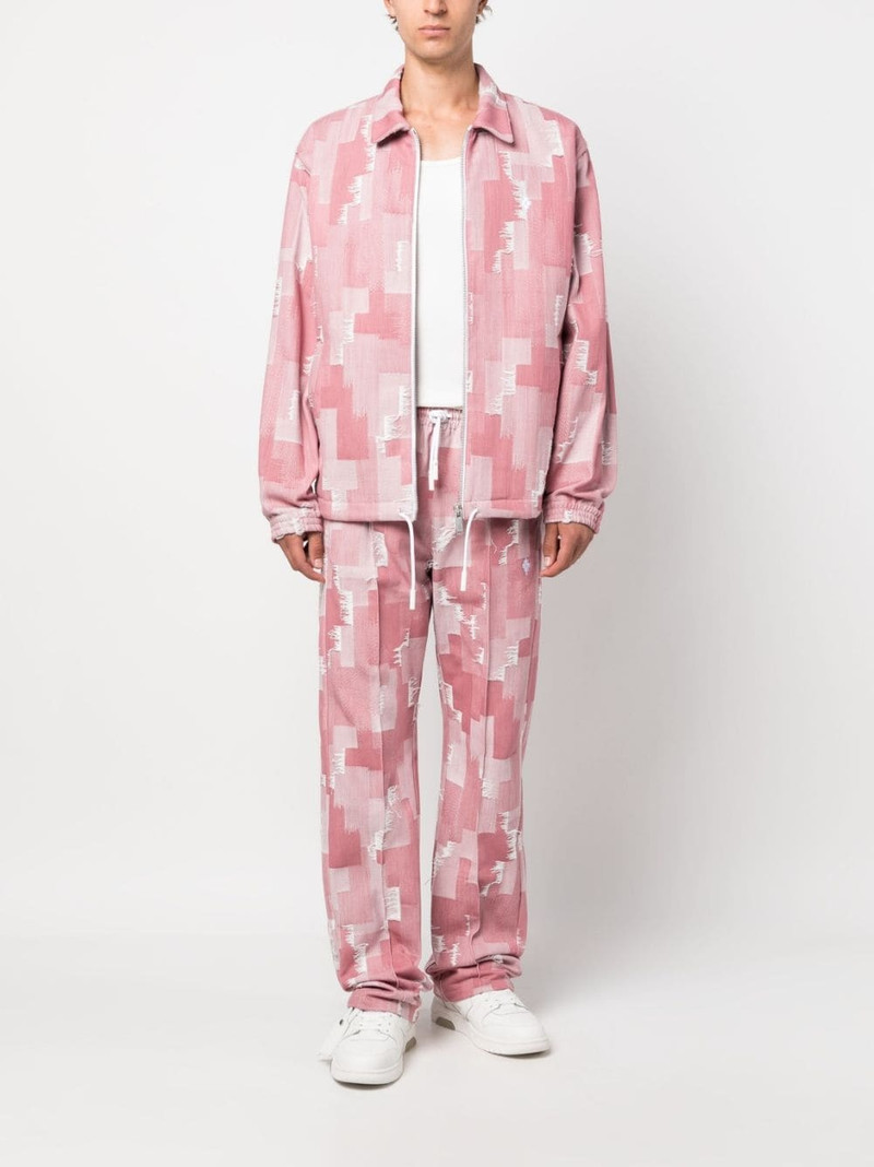 Marcelo Burlon County Of Milan geometric-print wide-leg trousers outlook