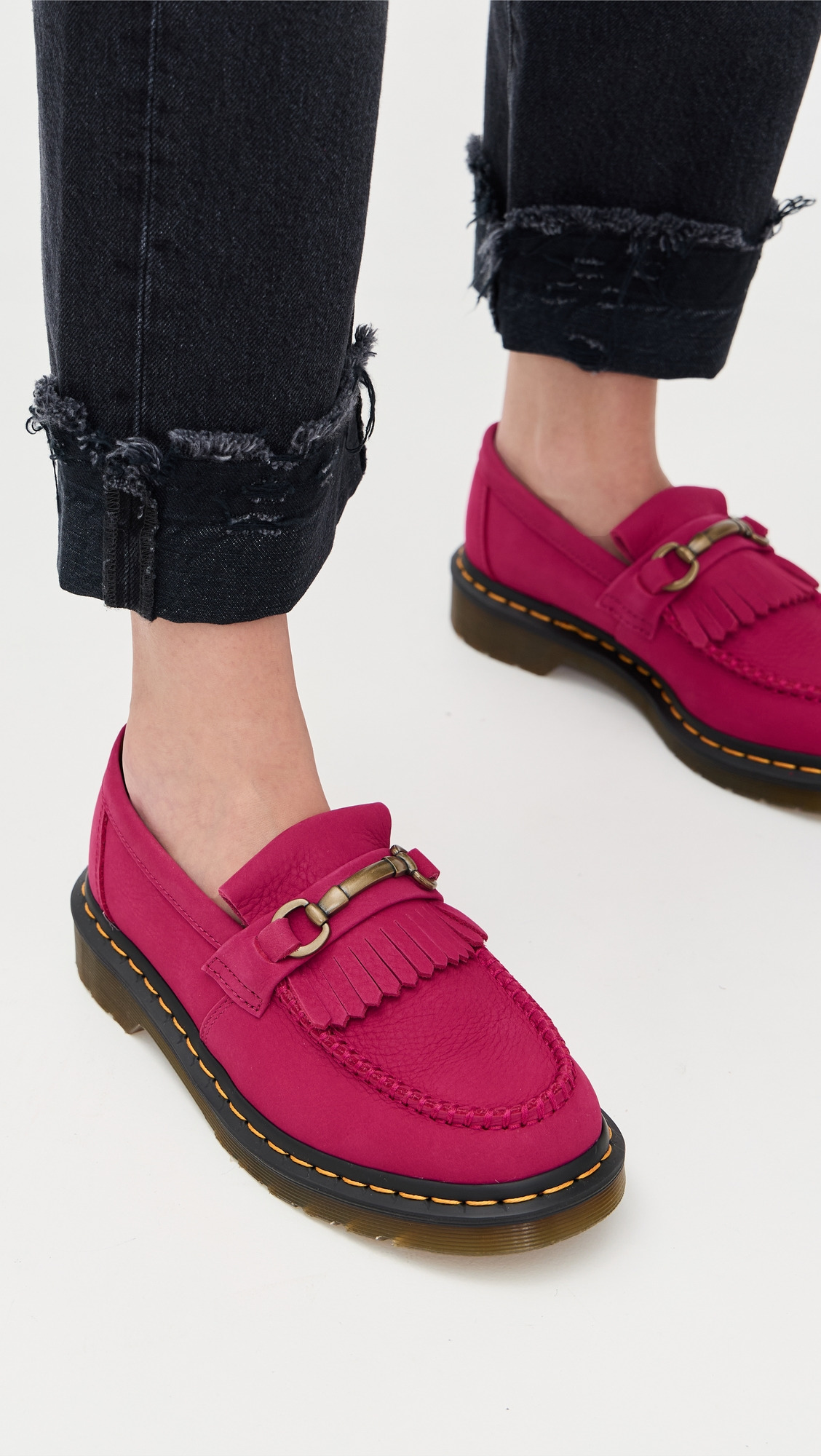 Adrian Snaffle Milled Nubuck Flats - 2