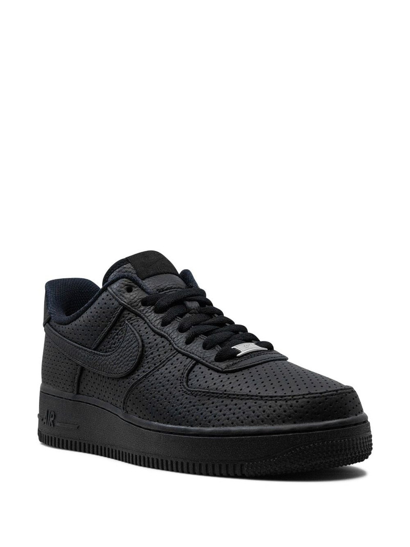Nike Air Force 1 Low SP "Triple Black Perforated" sneakers outlook