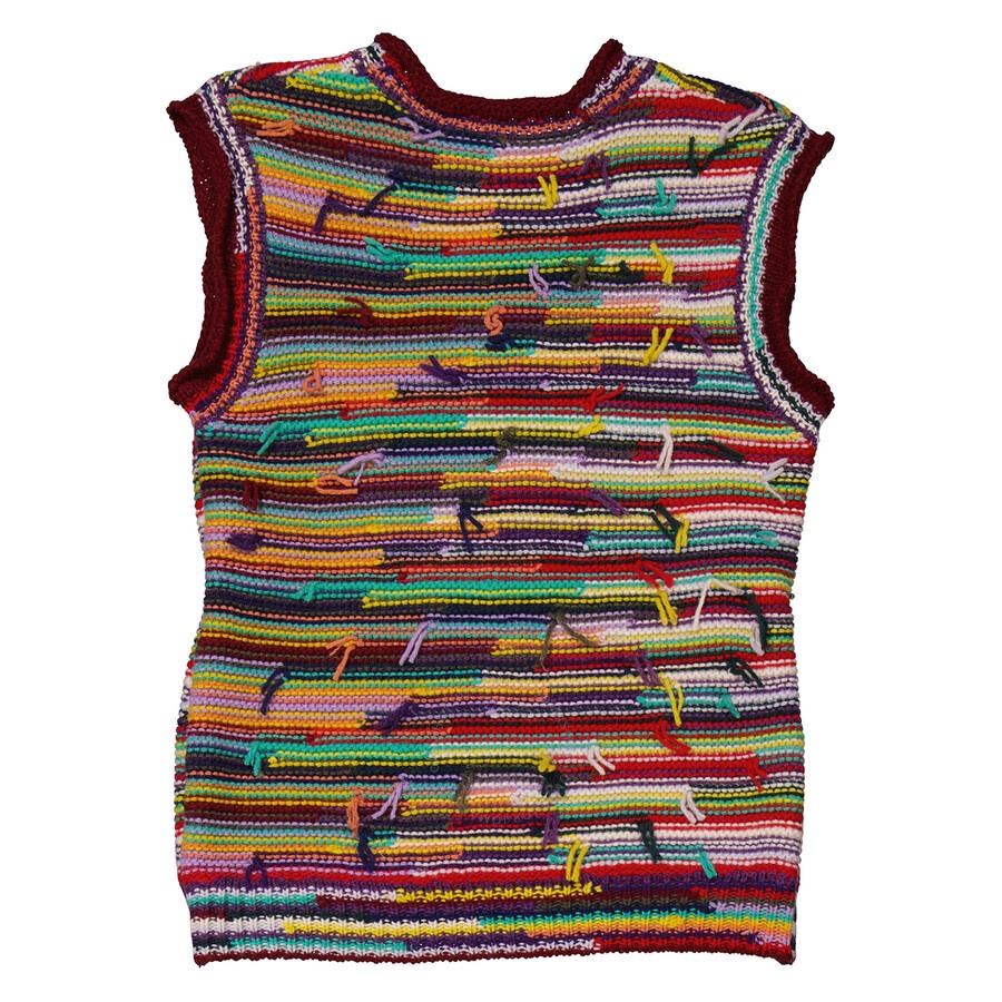 Chloe Ladies Multicolor Sleeveless Jumper - 2