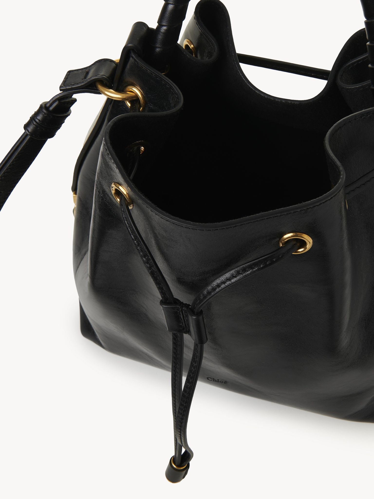 MARCIE BUCKET BAG IN SOFT LEATHER - 5