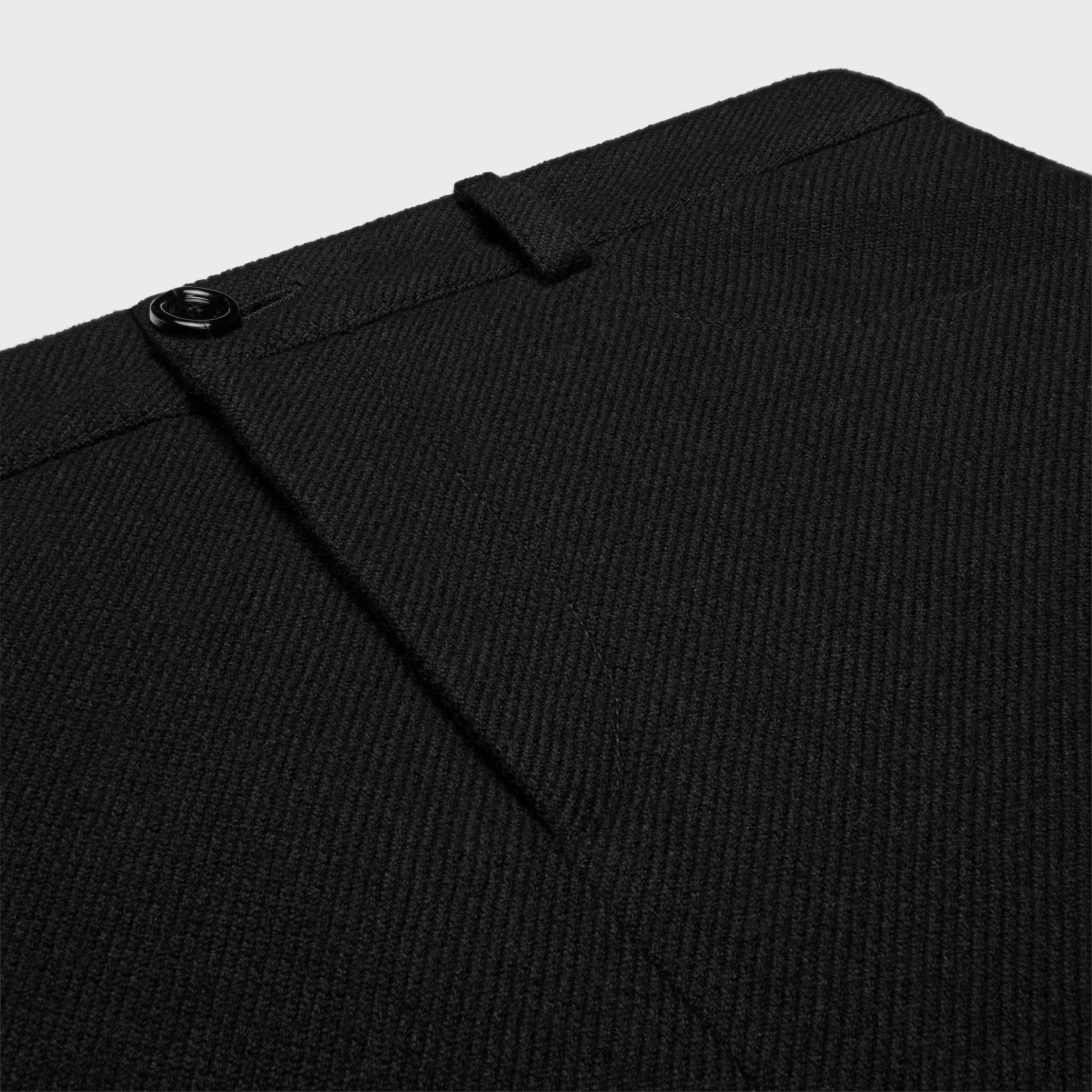 pencil skirt IN cashmere mohair natté - 4
