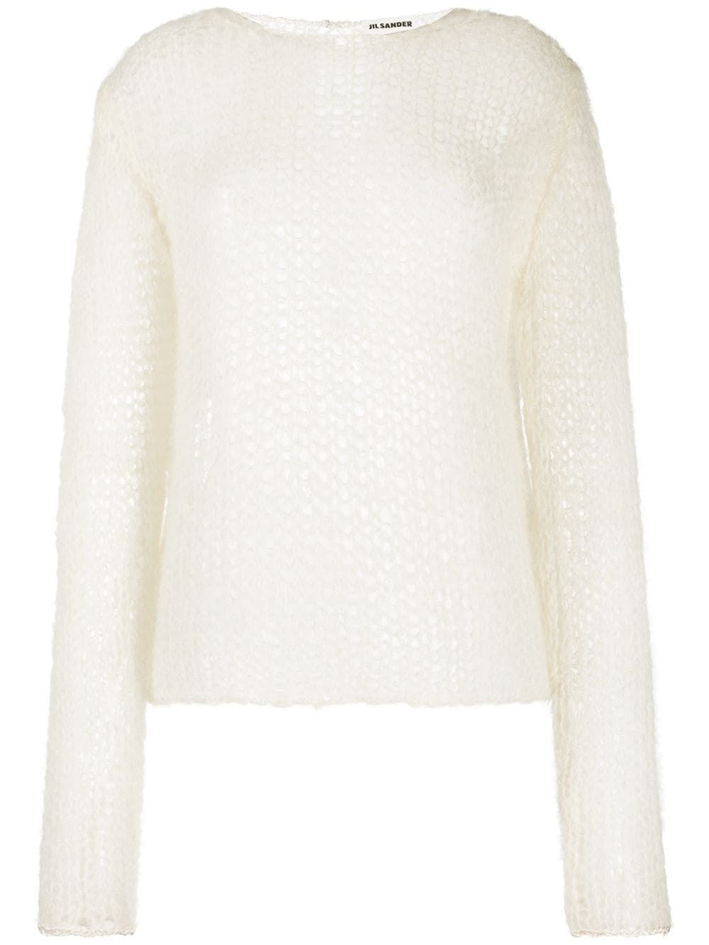 open knit jumper - 1