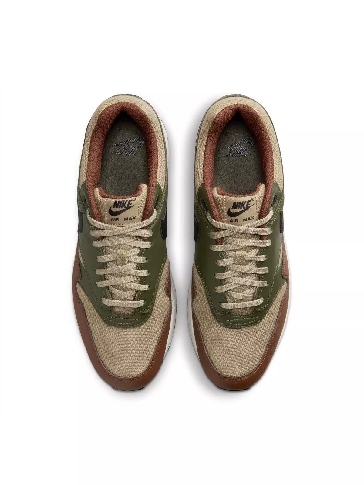 Air Max 1 Essential Premium "Neutral Olive/Black/Cargo Khaki" Men's Shoe - 6