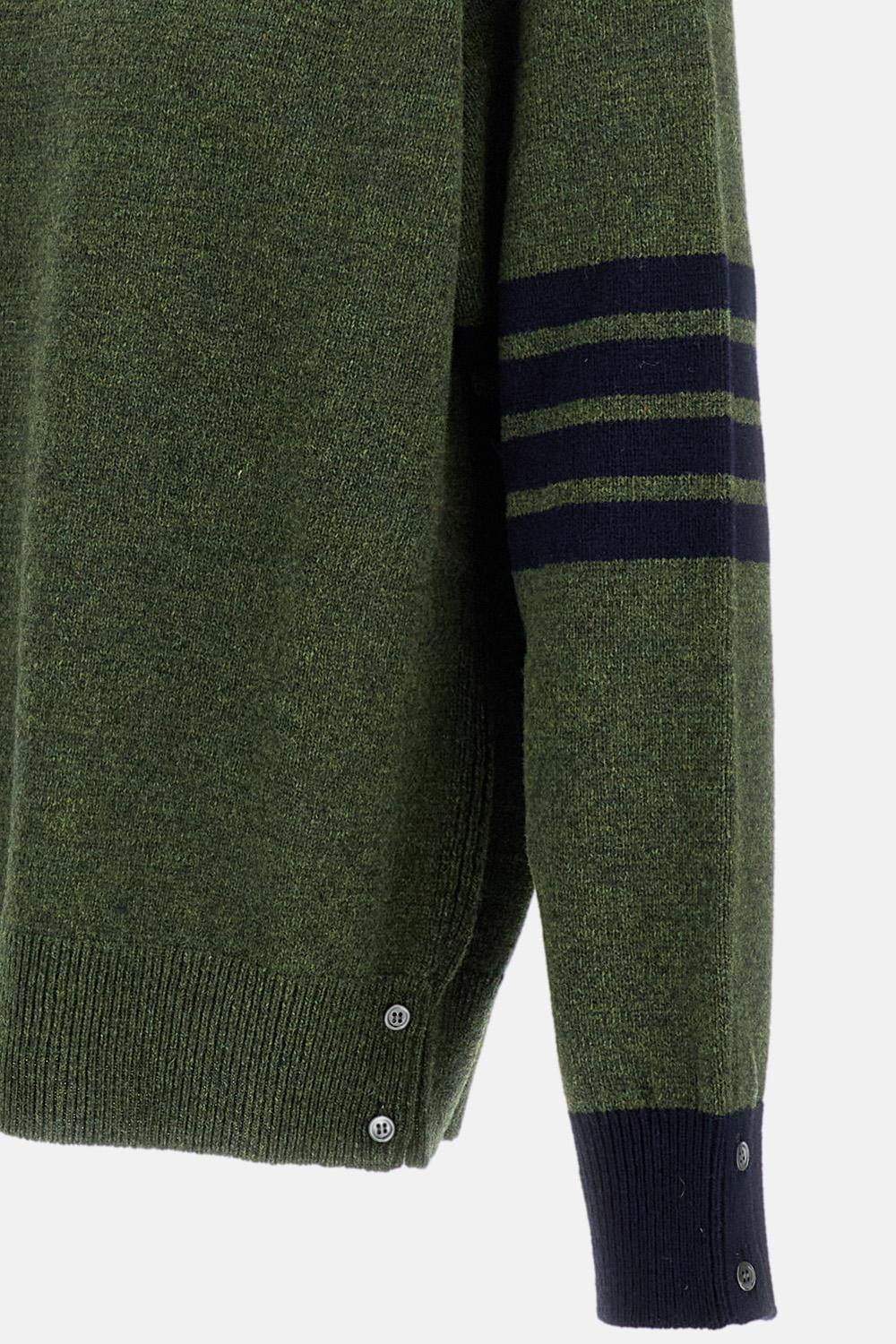 SHETLAND WOOL PULLOVER - 5