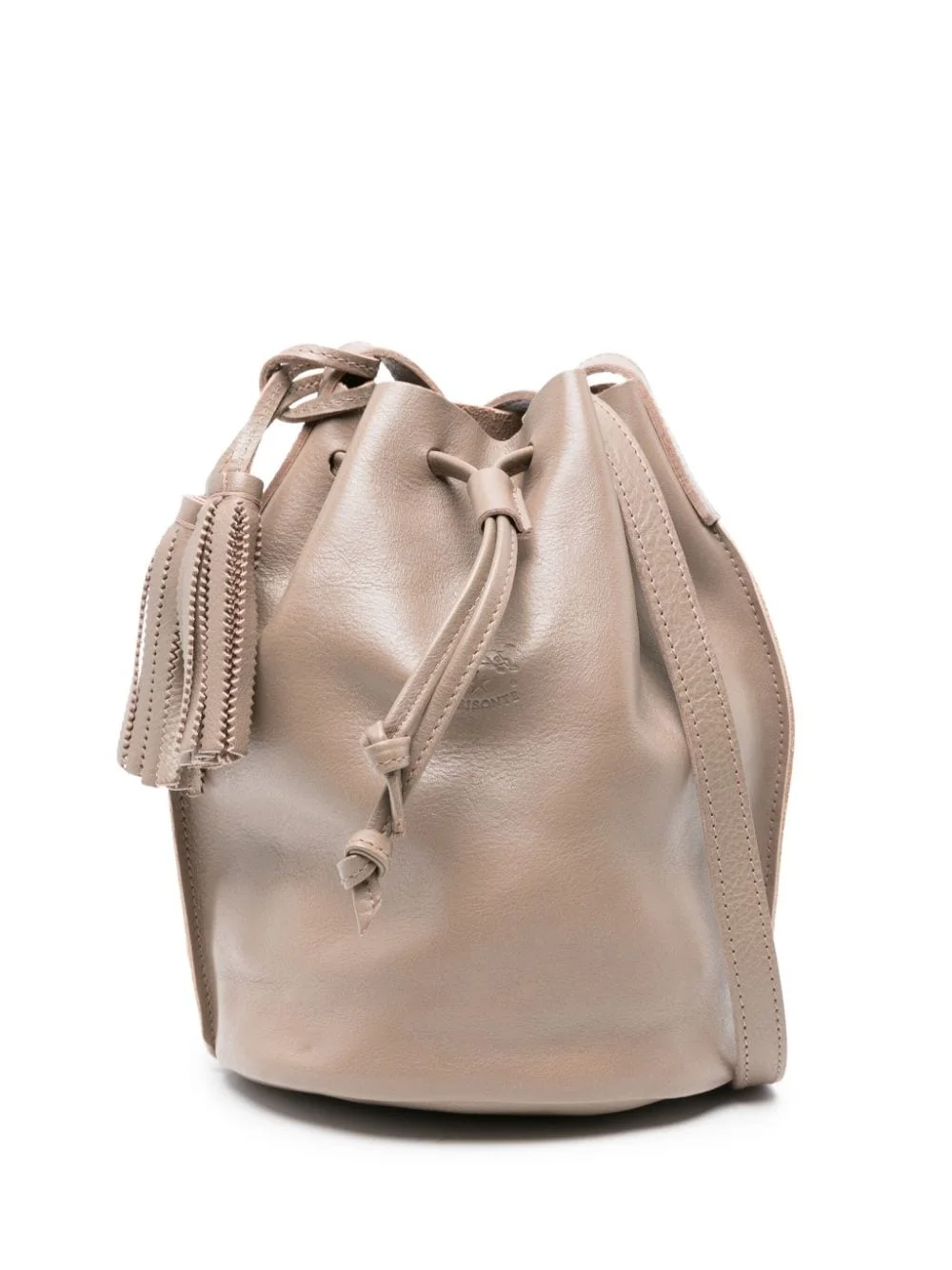 Silvia leather bucket bag - 1