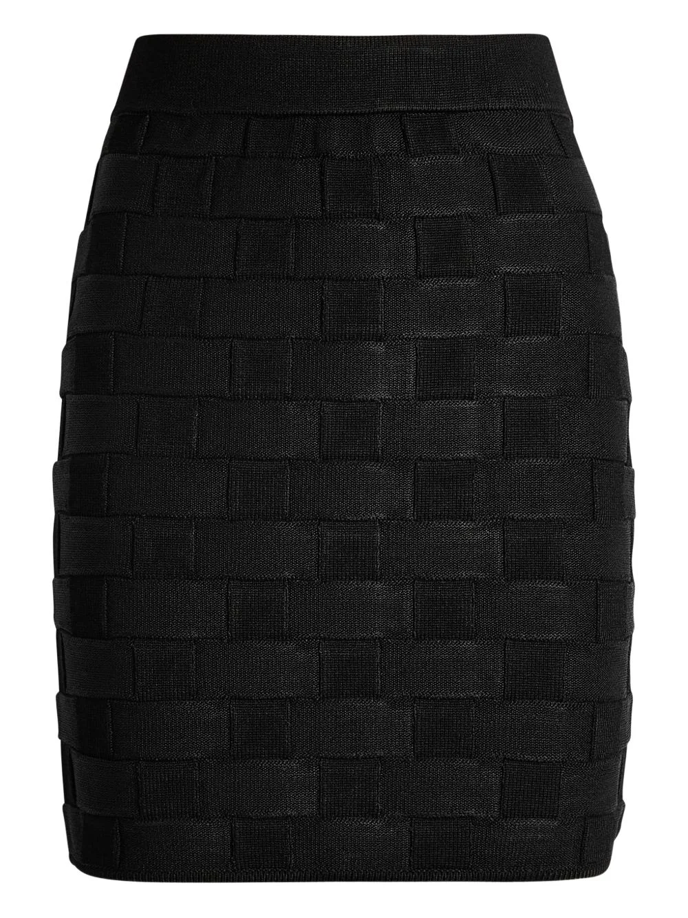 Ash checked mini skirt - 1