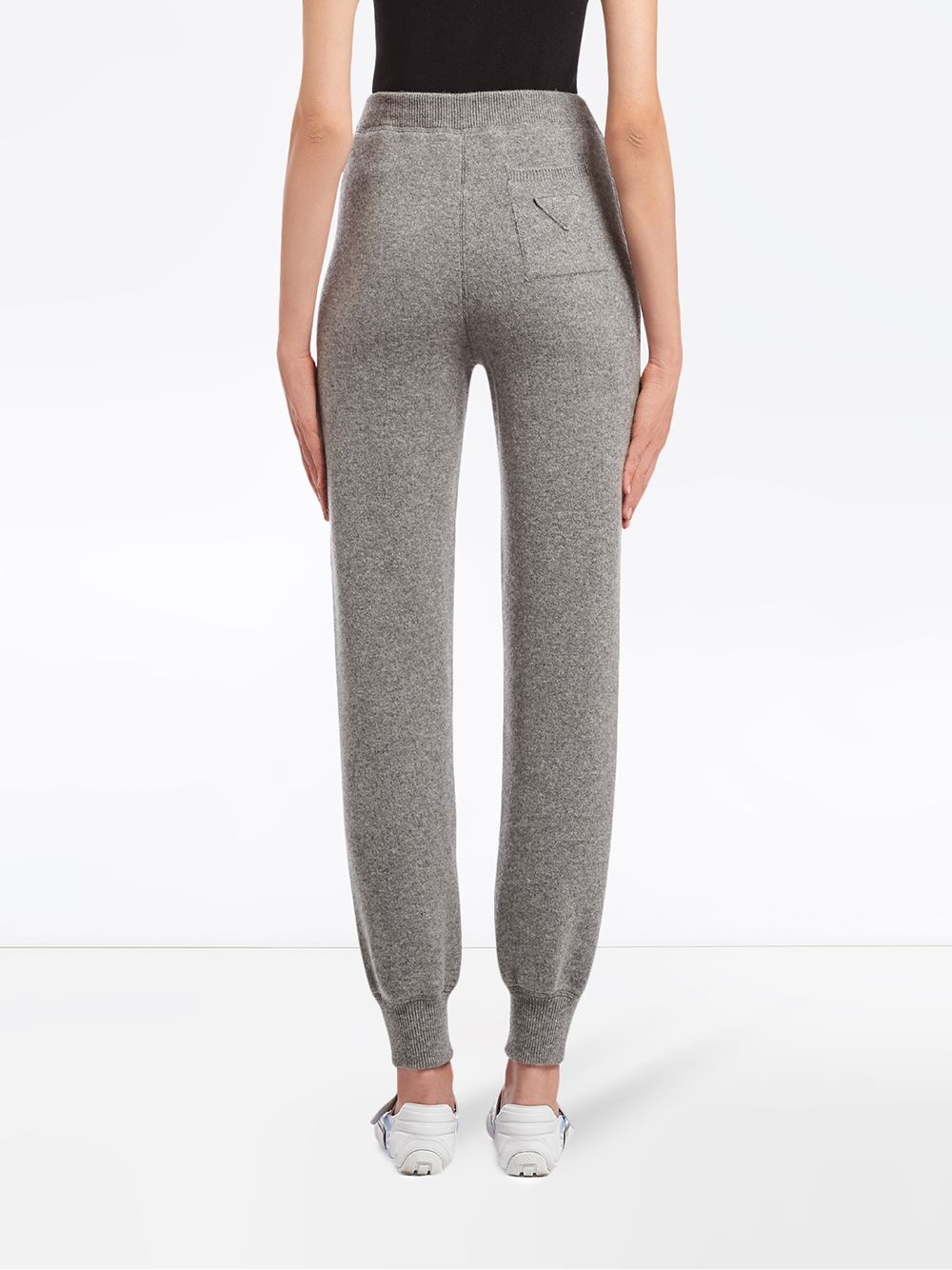 tapered fleece trousers - 4