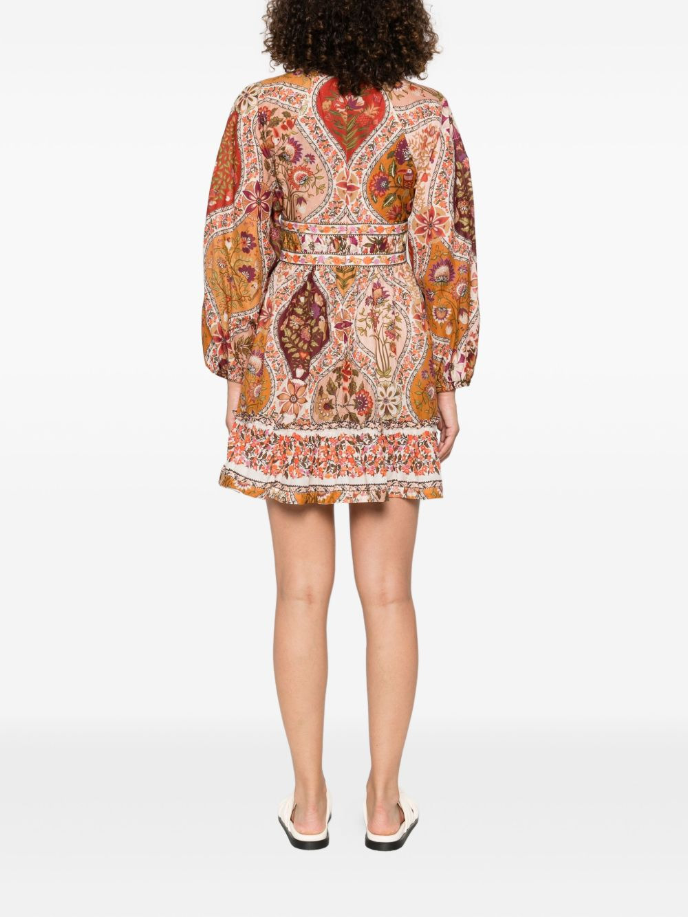 Romantic Nature mini dress - 4