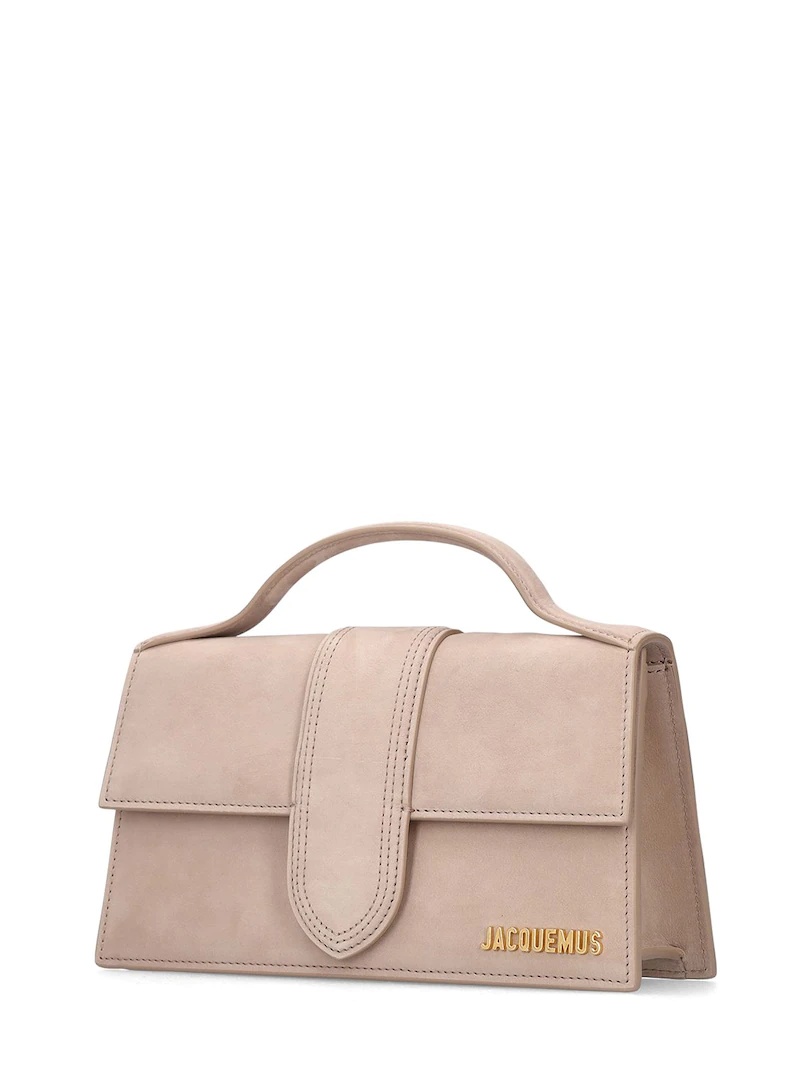 LE GRAND BAMBINO LEATHER TOP HANDLE BAG - 4