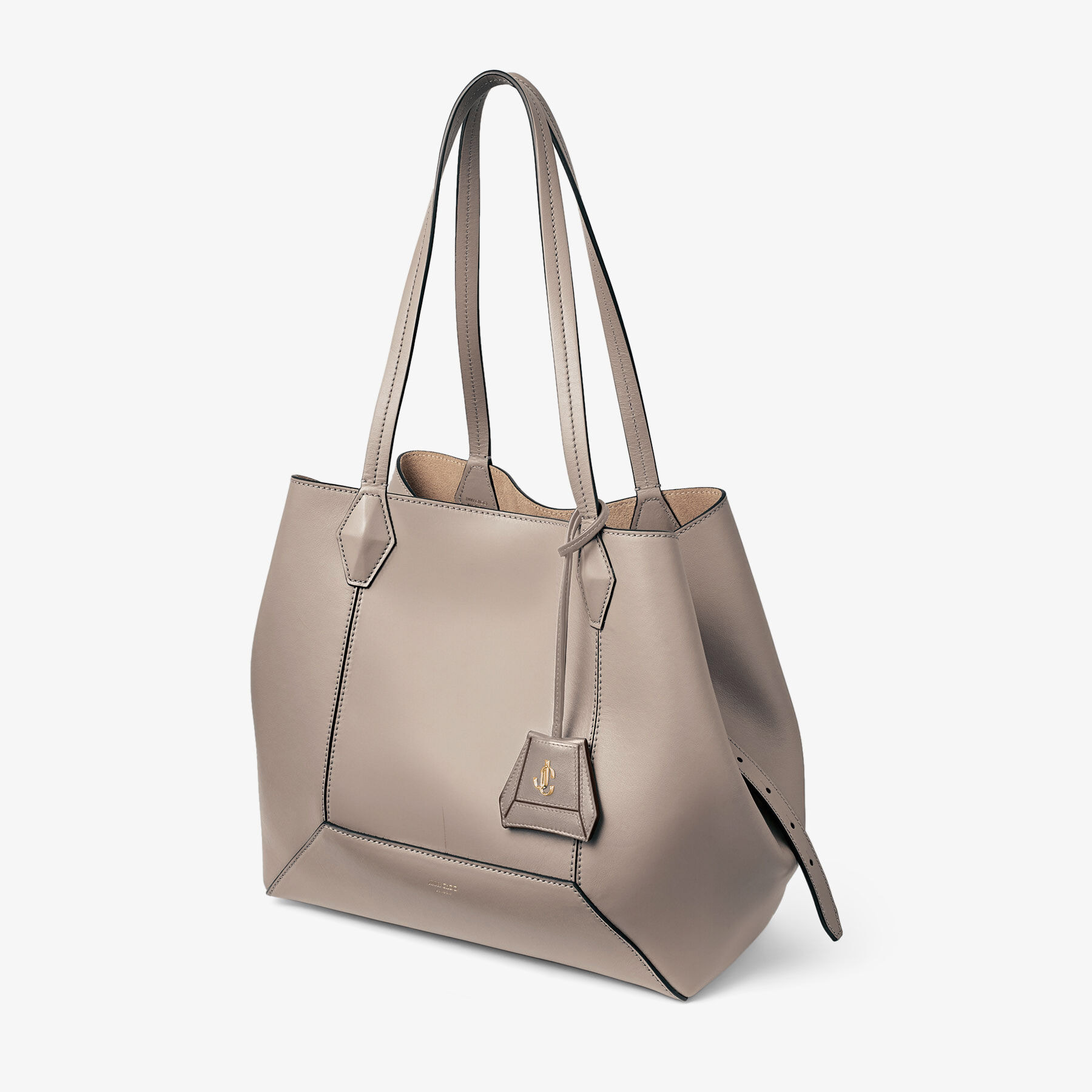 Diamond Tote M
Taupe Calf Leather Tote Bag - 3