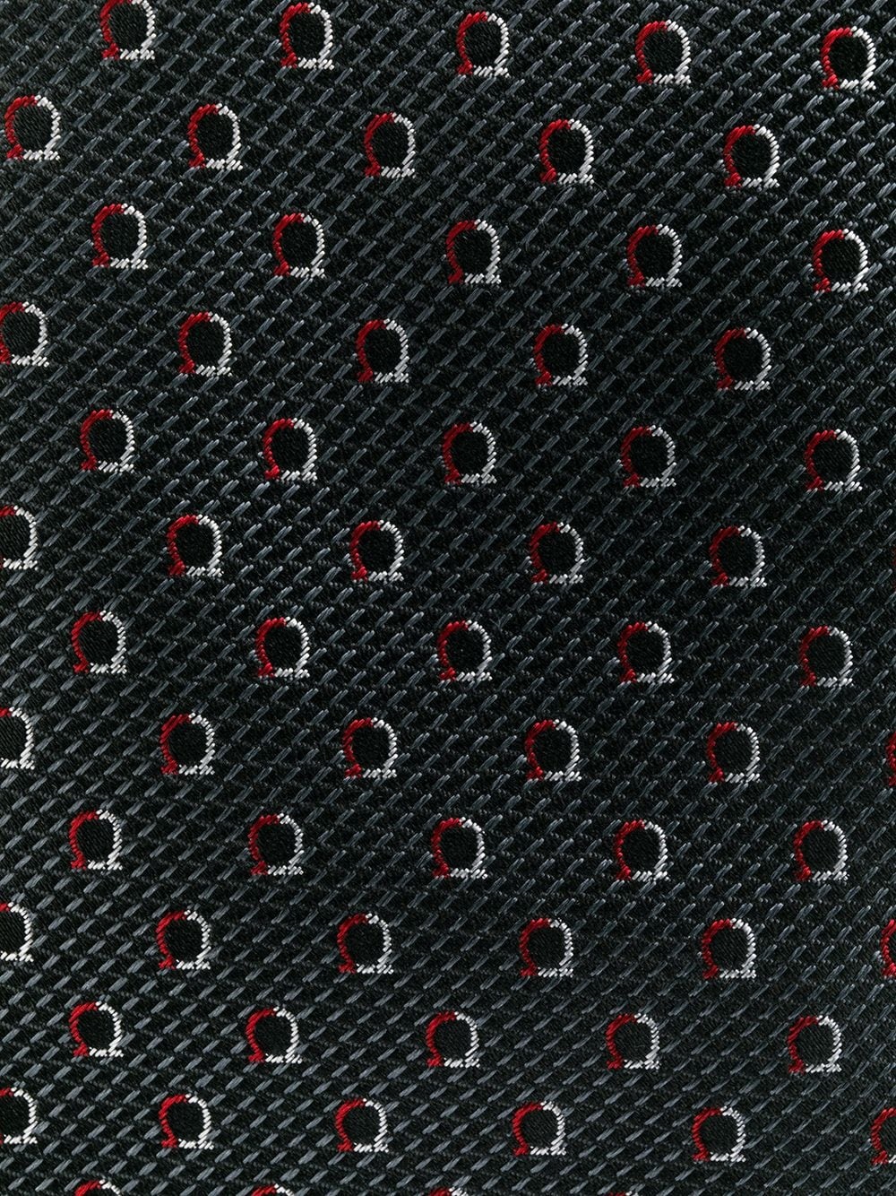 Gancini fine-weave tie - 2