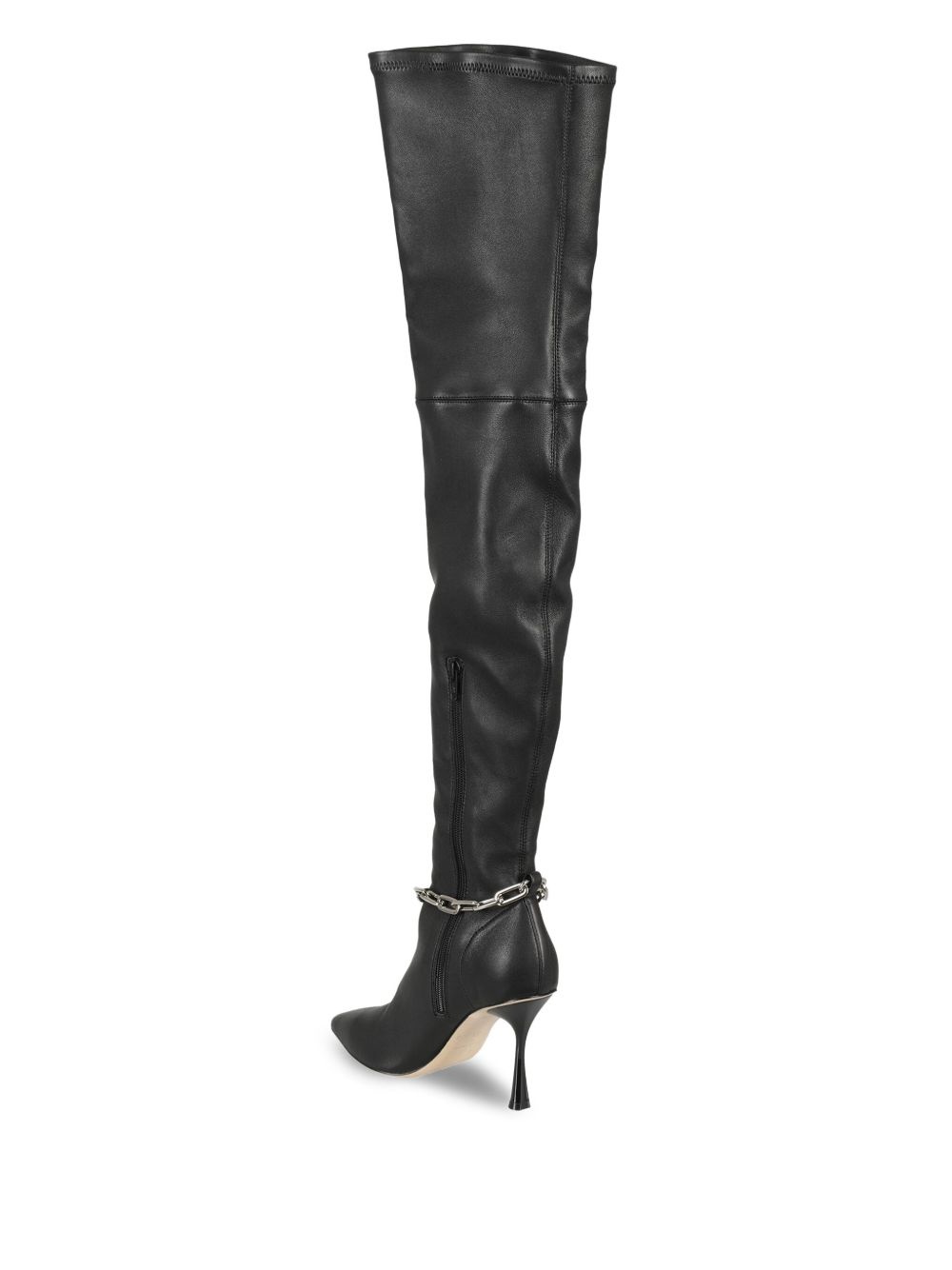 90mm leather boots - 3