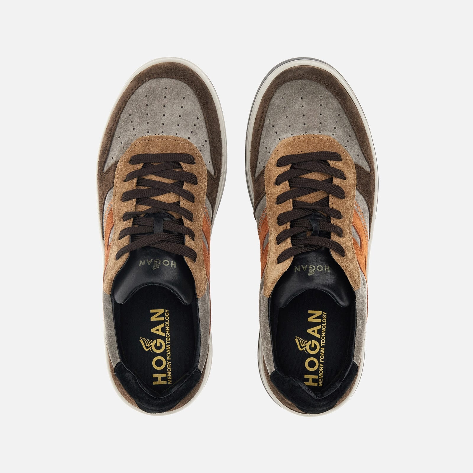 Sneakers Hogan H630 Brown Grey - 4