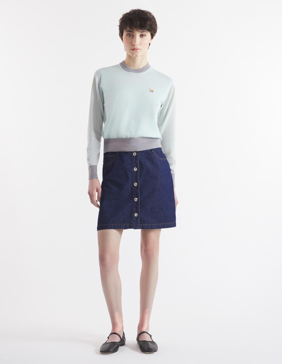 BABY FOX PATCH COLOR BLOCK JUMPER - 2