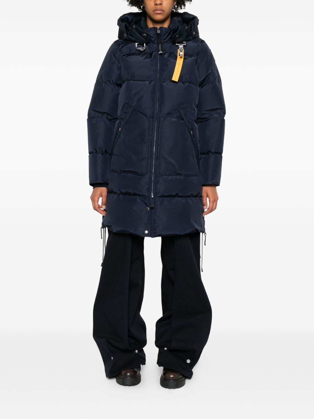 Long Bear hooded quilted coat - 2