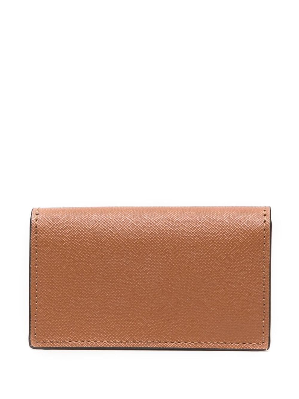 logo colour-block wallet - 2