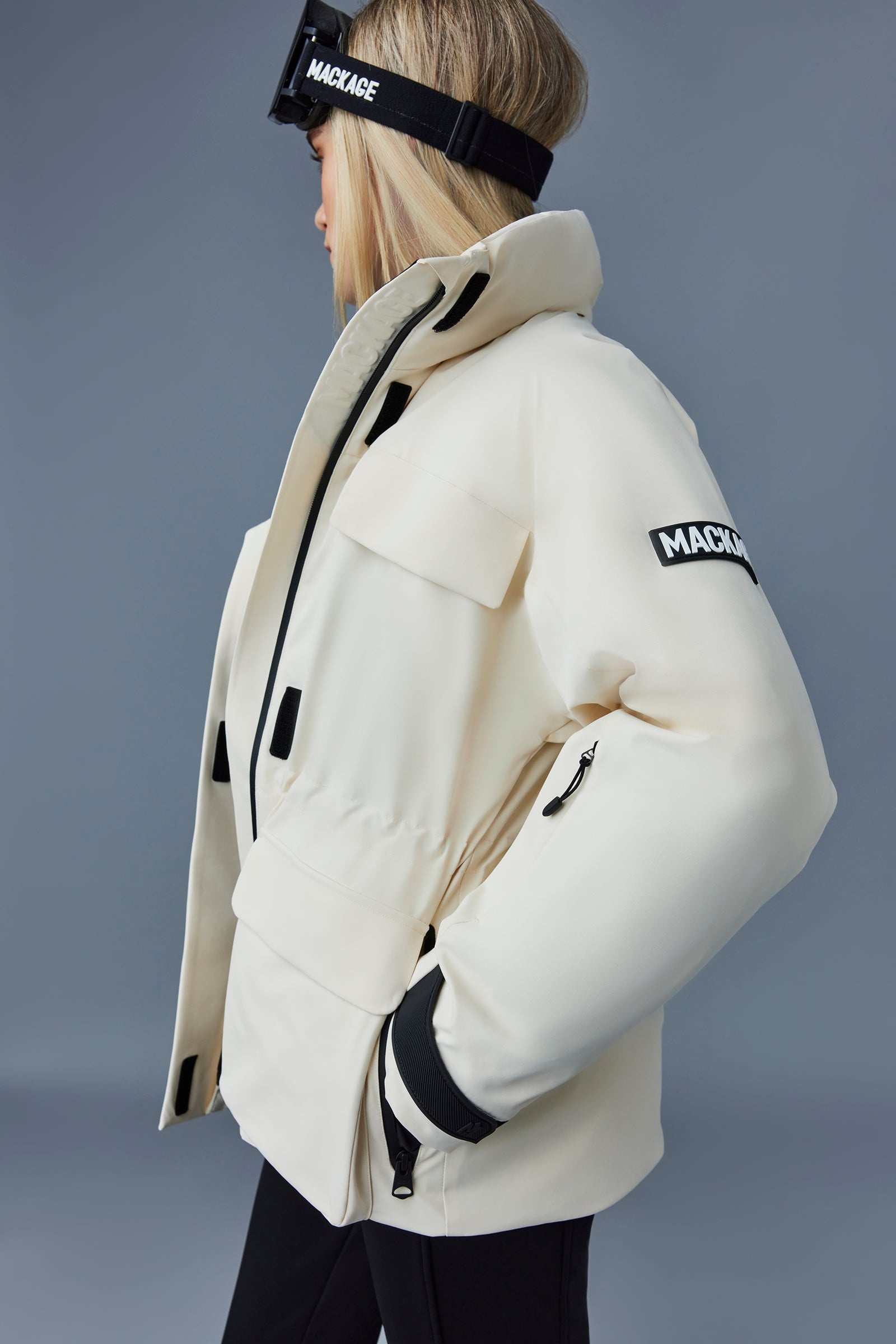 ICLYN-R Medium down ski jacket with removable hood - 6
