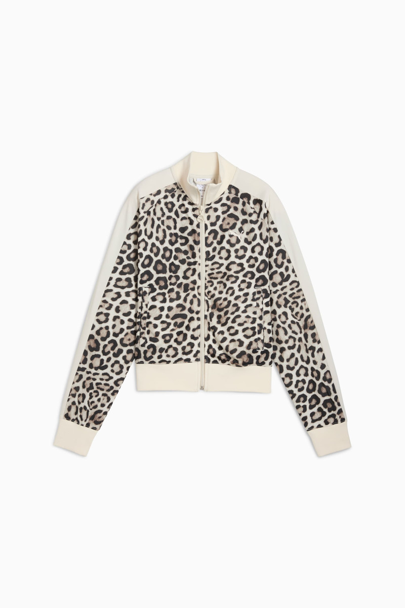 T7 LEO LUXE Women's All-Over Print Short Track Jacket 1