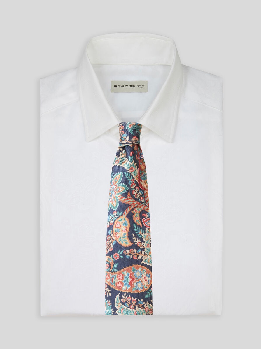 FLORAL PAISLEY TIE - 2