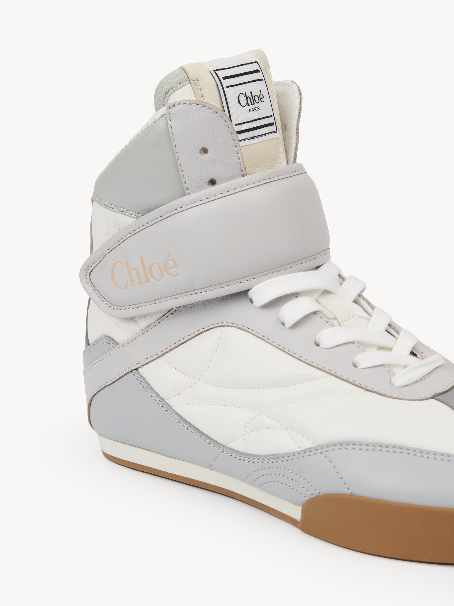 CHLOÉ KICK HIGH-TOP SNEAKER - 5