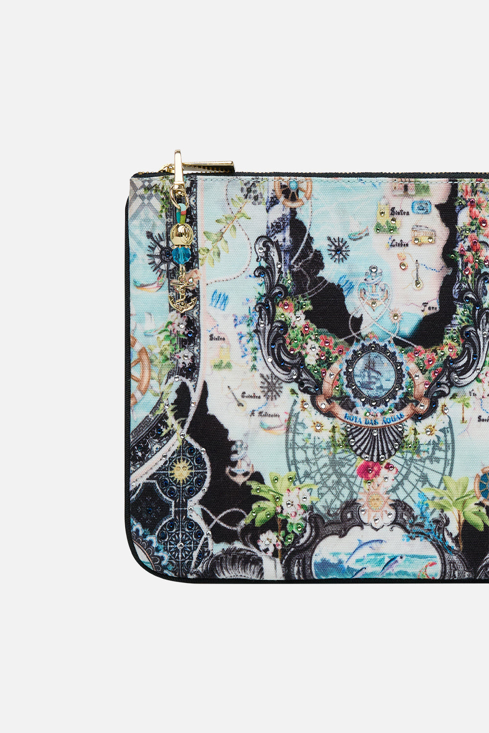 SMALL CANVAS CLUTCH - 2