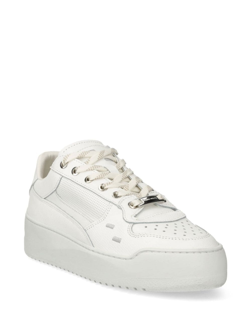 leather sneakers - 2
