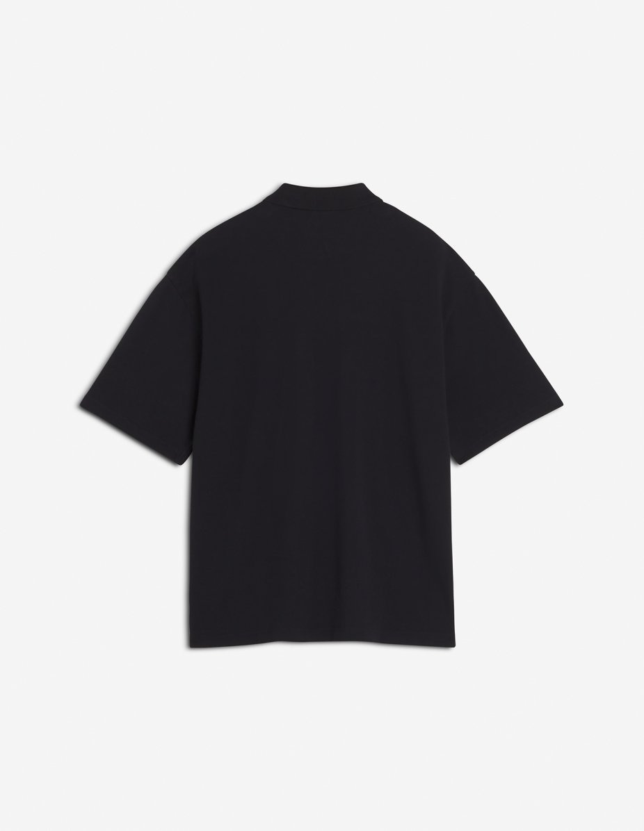 BOLD FOX HEAD PATCH OVERSIZE POLO - 5