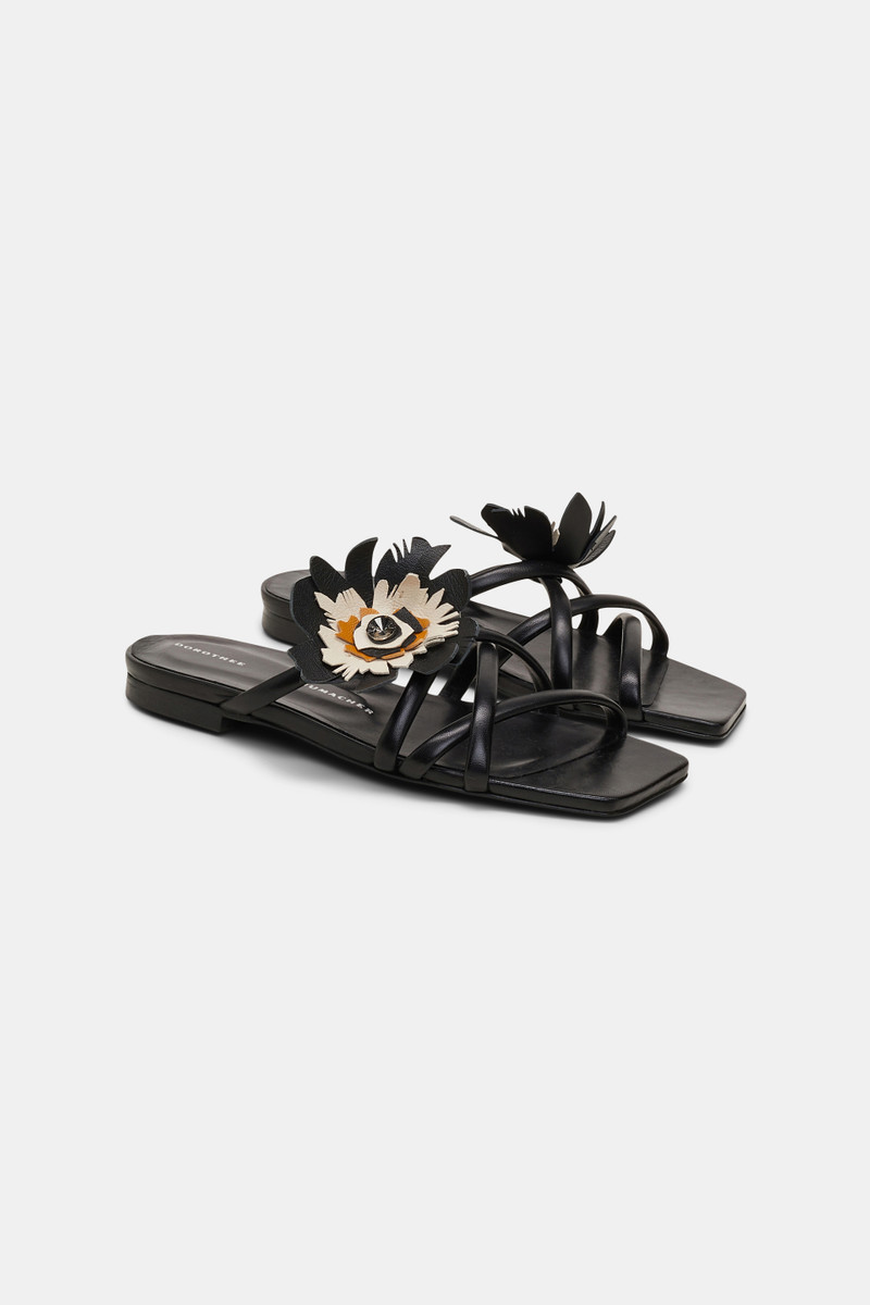 FLORAL STATEMENT flower sandal 7